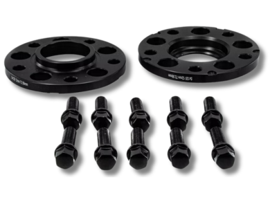 12mm Wheel Spacers x 2 for BMW F Series F30 / F32 / F33 / F80 / F10 M3 - Black - Spoilers and Bodykits Australia