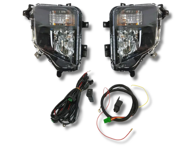 Fog Lights for MR Mitsubishi Triton - Pair (11/2018 Onwards)-Spoilers and Bodykits Australia