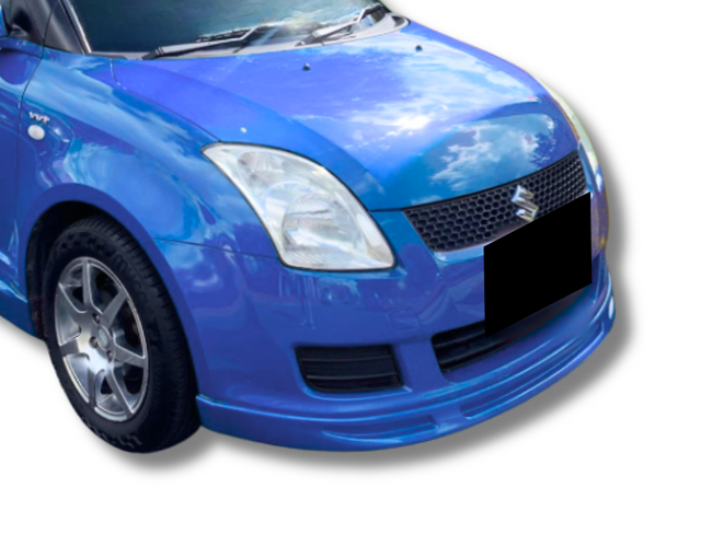 Front Bumper Bar Lip for Suzuki Swift - RE2 Style (07/2007 - 2010)-Spoilers and Bodykits Australia