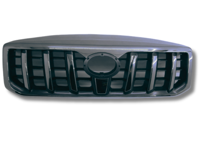 Front Grill for 120 Series Toyota Prado J120 - Chrome (2003 - 2009)-Spoilers and Bodykits Australia