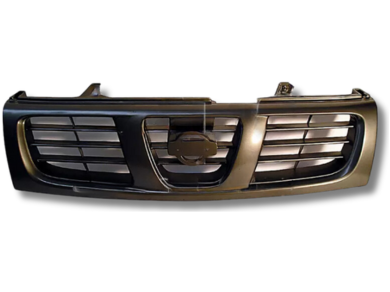 Front Grill for D22 Nissan Navara Dual Cab Ute - Grey (2000 - 2001)-Spoilers and Bodykits Australia