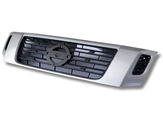 Front Grill for NP300 Nissan Navara D23 - Grey / Black (05/2015 - 12/2020)-Spoilers and Bodykits Australia