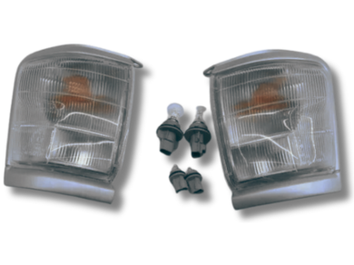 Front Indicator Park Light for Toyota Hilux (08/1997 - 09/2001) (Pair)-Spoilers and Bodykits Australia