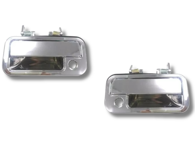 Front Outer Door Handles for Holden Rodeo TF - Pair - Chrome (1988 - 2002)-Spoilers and Bodykits Australia