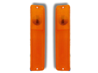 Front Side Guard Indicator Lights for Ford F100 / F250 / F350 - Orange Lens - Pair-Spoilers and Bodykits Australia