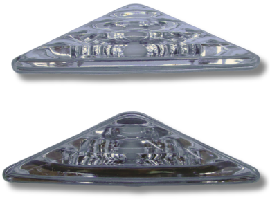 Guard Side Indicator Lights for FG Ford Falcon - Clear (Pair)-Spoilers and Bodykits Australia