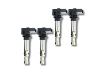 Ignition Coils x 4 for Audi A1 / A3 / 8PA & Volkswagen Golf / Jetta / Polo 9N / Beetle 5C2 / 5C1 - Spoilers and Bodykits Australia