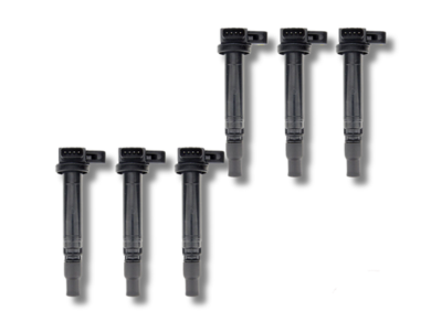 Ignition Coils x 6 for 120 Series Toyota Prado RZJ120 / Hiace RCH 2.7L (2001 - 2009) - Spoilers and Bodykits Australia