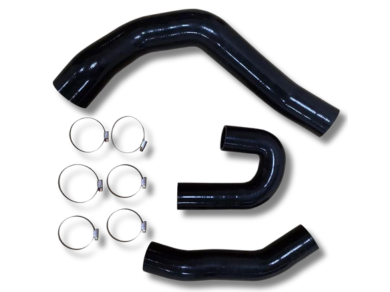 Intercooler Hose Kit for Mitsubishi Pajero NS / NT / NW / NX 3.2L - Black (2006 - 2023) - Spoilers and Bodykits Australia