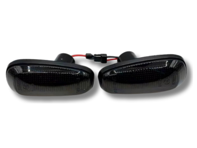 LED Sequential Side Indicator Lights for VY / VZ Holden Commodore - Tinted Lens (Pair)-Spoilers and Bodykits Australia