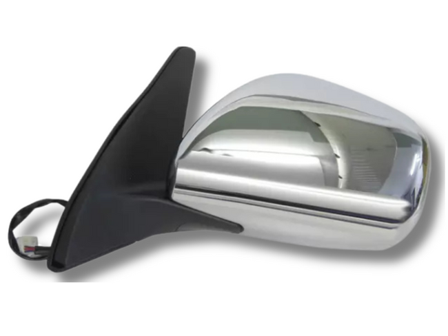 Left Passenger Side Door Mirror for 120 Series Toyota Prado - Chrome-Spoilers and Bodykits Australia