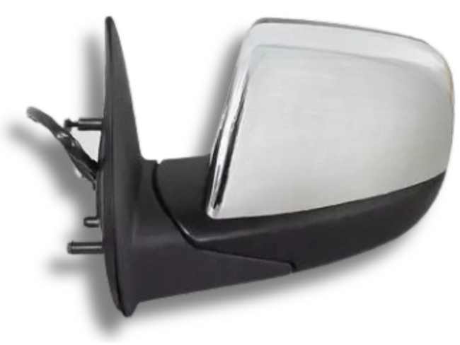 Left Passenger Side Door Mirror for PJ / PK Ford Ranger - Chrome (2006 - 2011)-Spoilers and Bodykits Australia