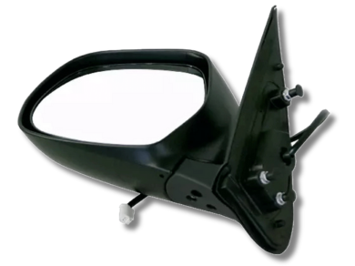 Left Passenger Side Door Mirror for Toyota Hiace Commuter Bus / Van - Black (2005 - 2013)-Spoilers and Bodykits Australia