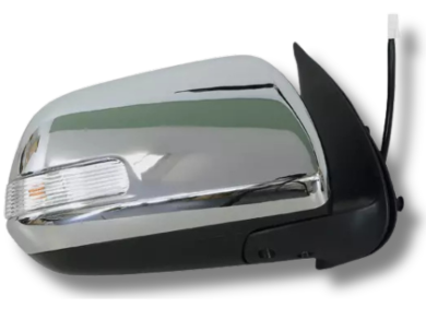 Left Passenger Side Door Mirror for Toyota Hilux SR5 - Chrome (09/2011 - 06/2015)-Spoilers and Bodykits Australia