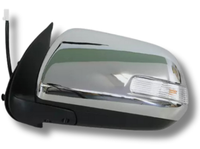 Left Passenger Side Door Mirror for Toyota Hilux SR5 - Chrome (09/2011 - 06/2015)-Spoilers and Bodykits Australia