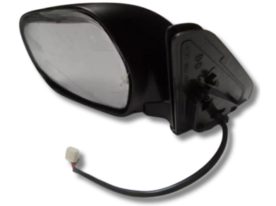 Left Passenger Side Electric Door Mirror for 120 Series Toyota Prado - Black (2002 - 2009)-Spoilers and Bodykits Australia