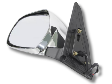 Left Passenger Side Electric Door Mirror for 120 Series Toyota Prado - Chrome (2002 - 2009)-Spoilers and Bodykits Australia