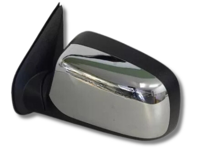 Left Passenger Side Electric Door Mirror for Great Wall V200 / V240 - Chrome (2009 Onwards)-Spoilers and Bodykits Australia