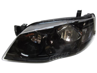 Left Passenger Side Head Light for BF Ford Falcon MK2 XT - Black-Spoilers and Bodykits Australia