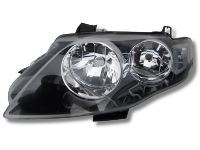 Left Passenger Side Head Light for FG Ford Falcon XT / MK / G6 / G6E / F6 - Black-Spoilers and Bodykits Australia