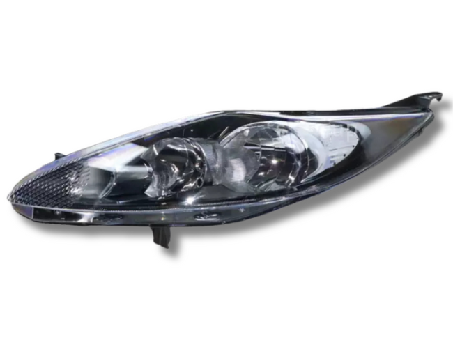 Left Passenger Side Head Light for Ford Fiesta WS / WT - Black (09/2008 - 07/2013)-Spoilers and Bodykits Australia