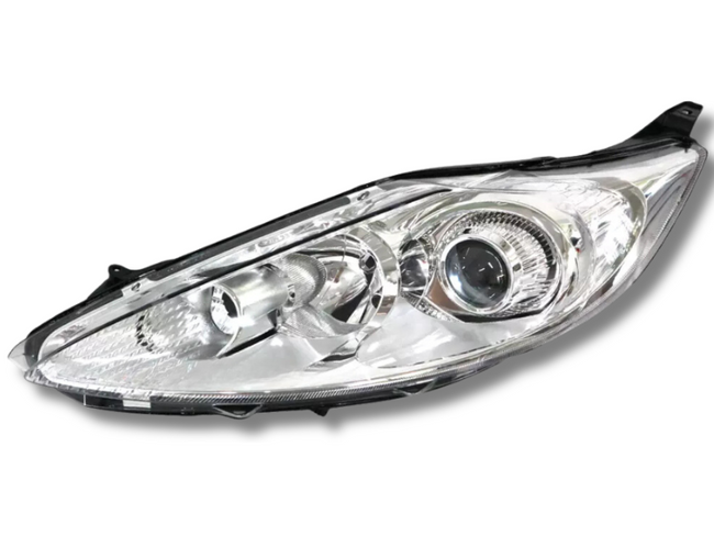 Left Passenger Side Head Light for Ford Fiesta WS / WT - Chrome (09/2008 - 07/2013)-Spoilers and Bodykits Australia