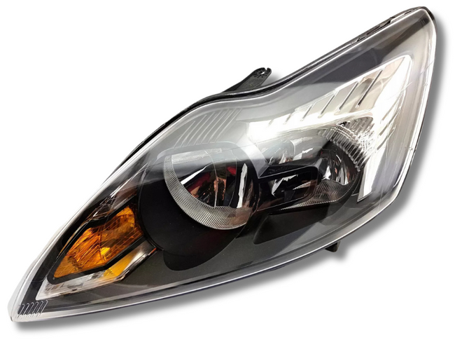 Left Passenger Side Head Light for Ford Focus LV XR5 5 Door - Black / Chrome (2008 - 2011)-Spoilers and Bodykits Australia