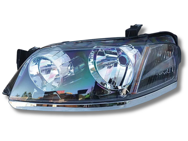 Left Passenger Side Head Light for Ford Territory SX / SY - Black (05/2009 - 04/2011)-Spoilers and Bodykits Australia