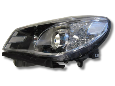 Left Passenger Side Head Light for VF Holden Commodore SS SV6 - Black (2013 - 2018)-Spoilers and Bodykits Australia