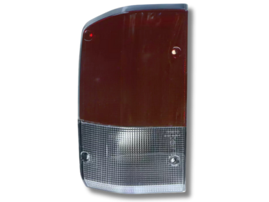 Left Passenger Side Tail Light for GQ Nissan Patrol Red / Clear (10/1993 - 10/1997)-Spoilers and Bodykits Australia