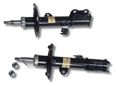 Left & Right Front Shock Absorbers for Toyota Corolla ZZE122 / ZZE123 1.8L (2002 - 2007)-Spoilers and Bodykits Australia