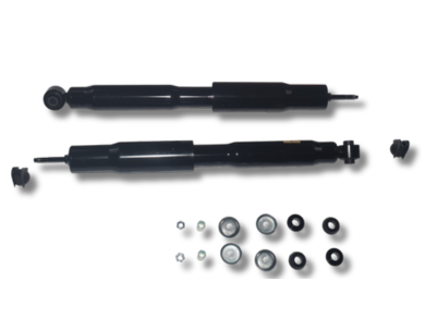 Left & Right Rear Shock Absorbers for Mitsubishi Pajero NM / NP / NS / NT / GL / GLX / GLS Wagon-Spoilers and Bodykits Australia