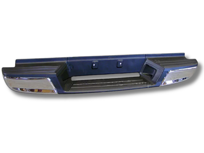 Rear Bar Step with Brackets for Holden Rodeo RA - Chrome (2006 - 2008)-Spoilers and Bodykits Australia