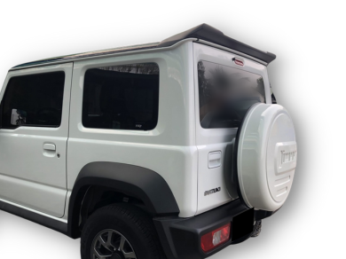 Rear Roof Spoiler for Suzuki Jimny - Matt Black (2018 - 2024) - Spoilers and Bodykits Australia