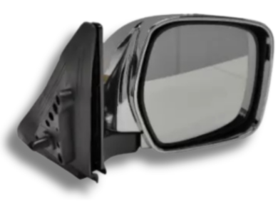 Right Driver Side Chrome Door Mirror for 100 Series Toyota Landcruiser (1998 - 2007)-Spoilers and Bodykits Australia