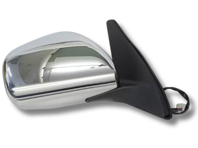 Right Driver Side Door Mirror for 120 Series Toyota Prado - Chrome-Spoilers and Bodykits Australia