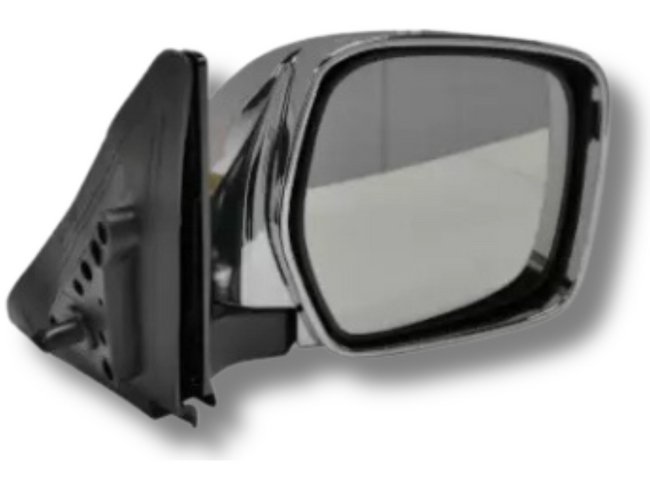 Right Driver Side Electric Door Mirror for 100 Series Toyota Landcruiser - Chrome (1998 - 2007)-Spoilers and Bodykits Australia