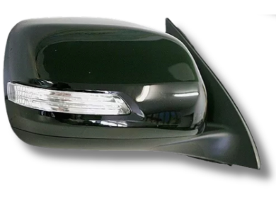 Right Driver Side Electric Door Mirror for 150 Series Toyota Prado - Black (2009 - 2012)-Spoilers and Bodykits Australia