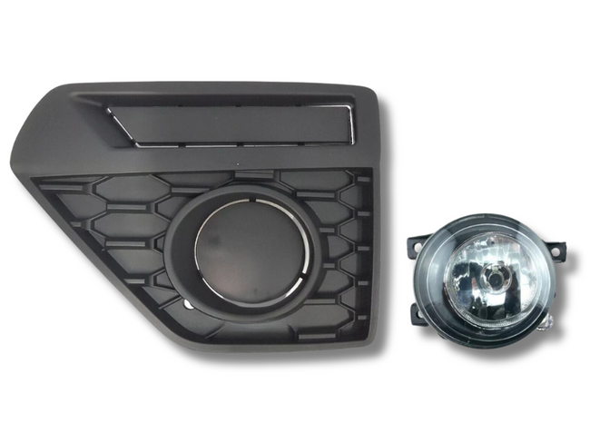 Right Driver Side Fog Light with Surround for Great Wall Steed 2WD Single Cab (2016 Onwards)-Spoilers and Bodykits Australia