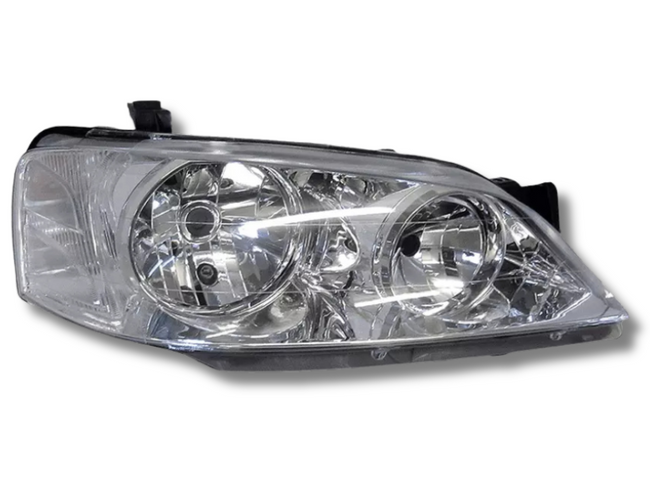 Right Driver Side Head Light for BA / BF Ford Falcon Futura / Fairmont - Chrome (2002 - 2006)-Spoilers and Bodykits Australia