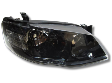 Right Driver Side Head Light for BF Ford Falcon MK2 XT - Black-Spoilers and Bodykits Australia