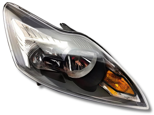 Right Driver Side Head Light for Ford Focus LV XR5 5 Door - Black / Chrome (2008 - 2011)-Spoilers and Bodykits Australia