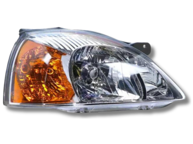 Right Driver Side Head Light for Kia Rio - Amber Indicator (09/2002 - 08/2003)-Spoilers and Bodykits Australia