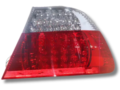 Right Driver Side LED Tail Light for BMW E46 Coupe - Clear / Red (03/2003 - 2005)-Spoilers and Bodykits Australia