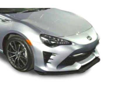 Front Bumper Bar Lip  Splitter for Toyota 86 - GT Style (2017 - 2019 Models) - Spoilers And Bodykits Australia